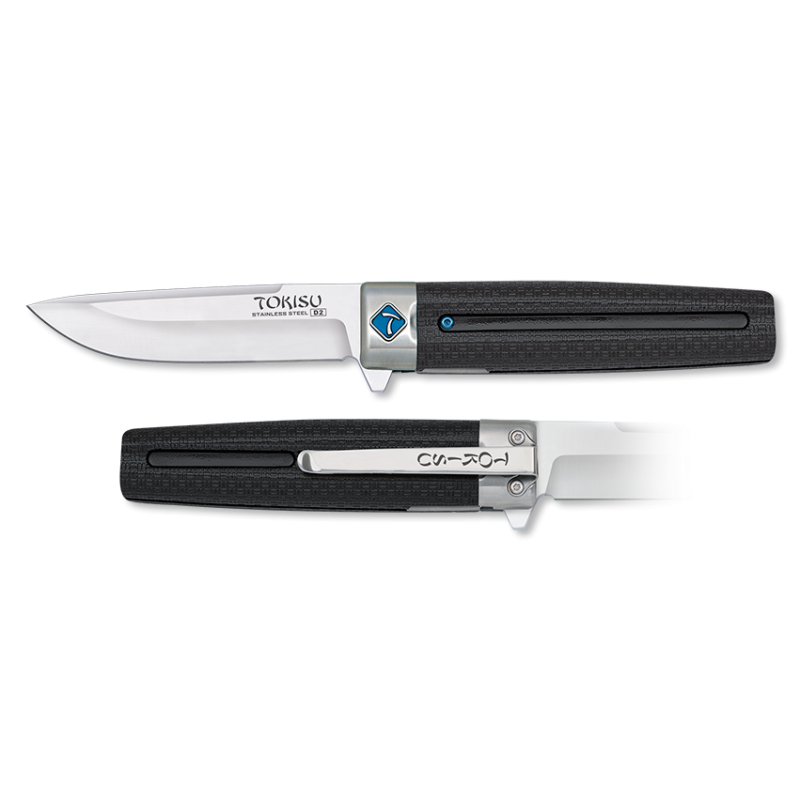 Tokisu D2 Pocket Knife / Rubber Handle