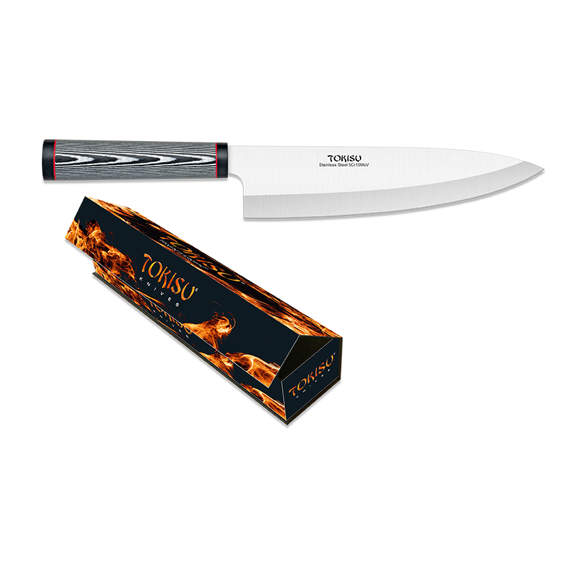 Cuchillo GYUTO TOKISU hoja: 21.5 cm