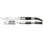 Coltello arabo a cricchetto decorato nº3 13,5 cm imitazione cervo