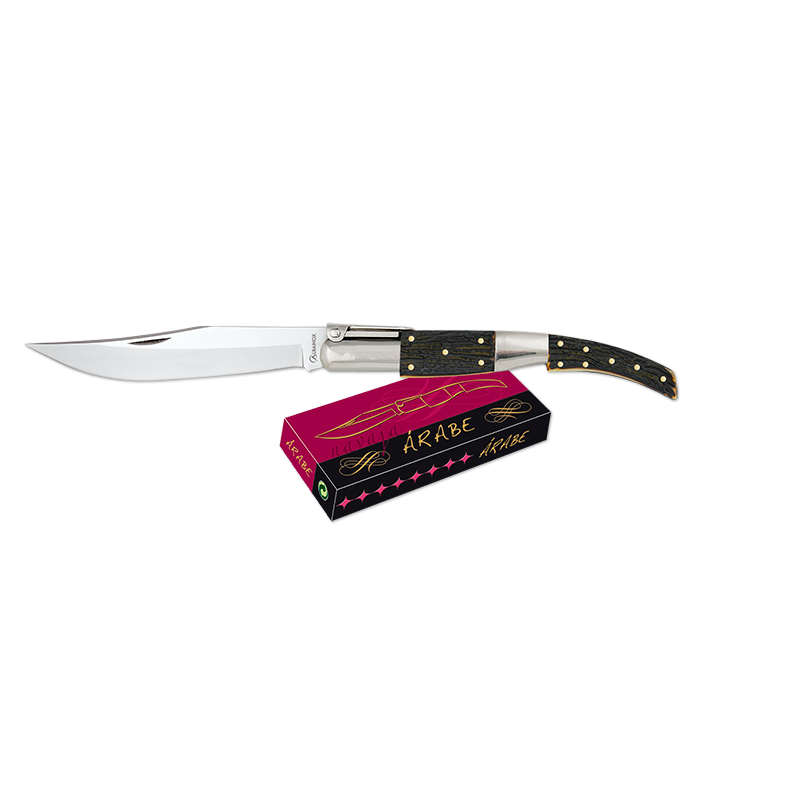 No. 3 Ratchet Arabic Pocket Knife, 13.5 cm, Imitation Stag