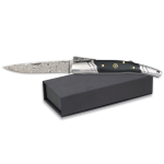 Damascus Steel Stamina Pocket Knife 01840