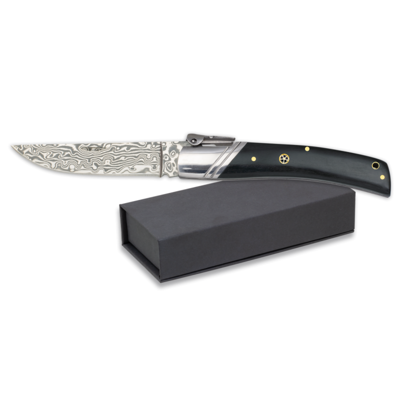 Coltello in acciaio Damasco stamina 01841