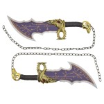 Adagas ornamentais inspiradas nas Espadas do Caos de Kratos
