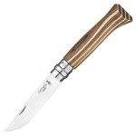 Coltello da tasca OPINEL Nº08 Betulla laminata marrone