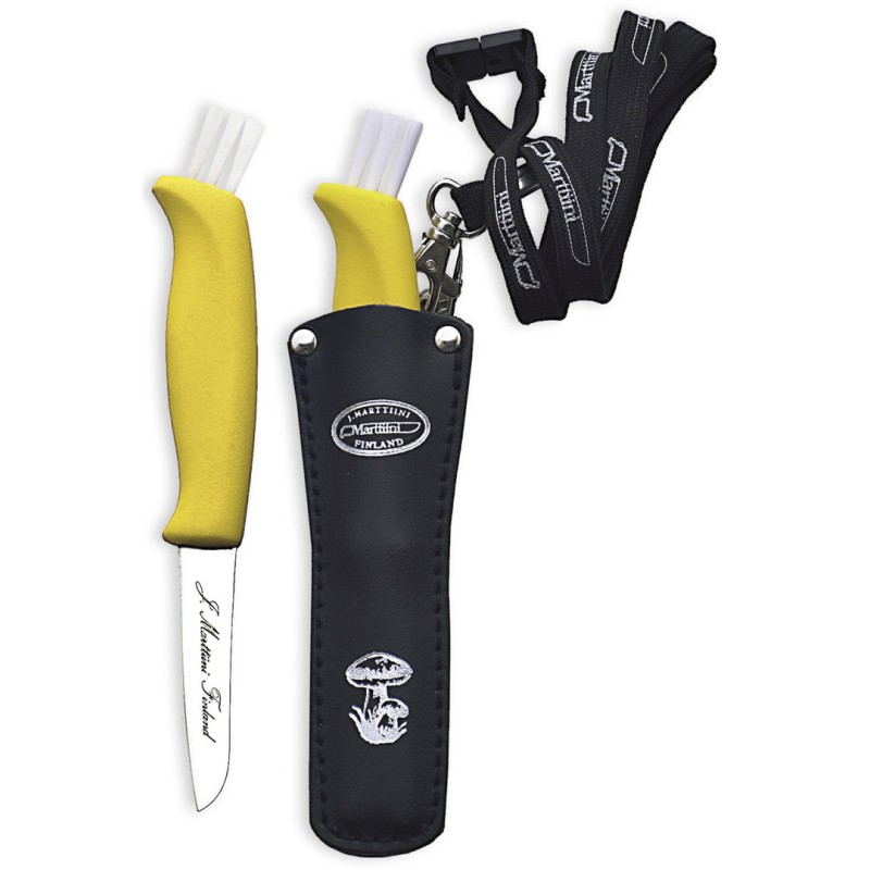 marttiini coltello da funghi con fodero da collo