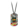 Placa con cadena de bolas Legión Español