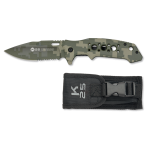 TRANCHANT DENTELÉ K25 COUTEAU CAMOUFLAGE