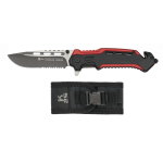 Couteau de sécurité K25 noir rouge
