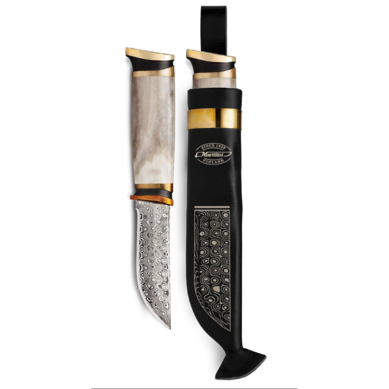 Couteau de Damas Marttiini bois de bois