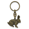 llavero oro viejo liebre