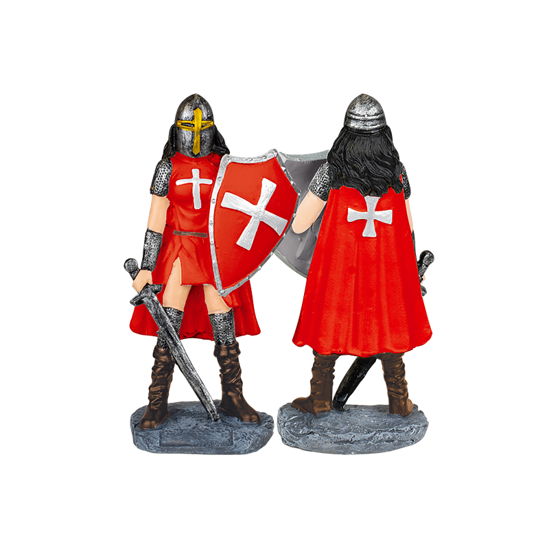 Resina Templare Rossa 12 cm