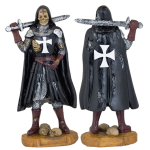 Figura templaria Tole10 espada. negro 12