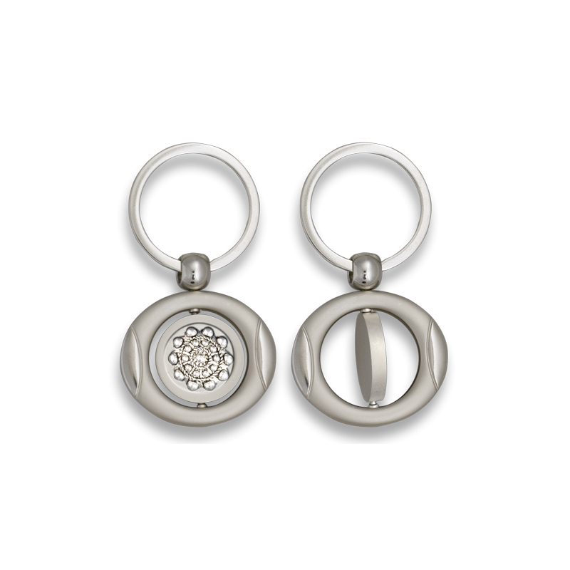Key ring Oval and rotatory CHARRO