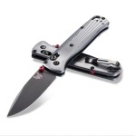 Benchmade Bugout Lamellio in alluminio grigio