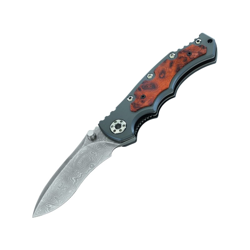 Eickhorn Pohl One Damascus Folding Knife