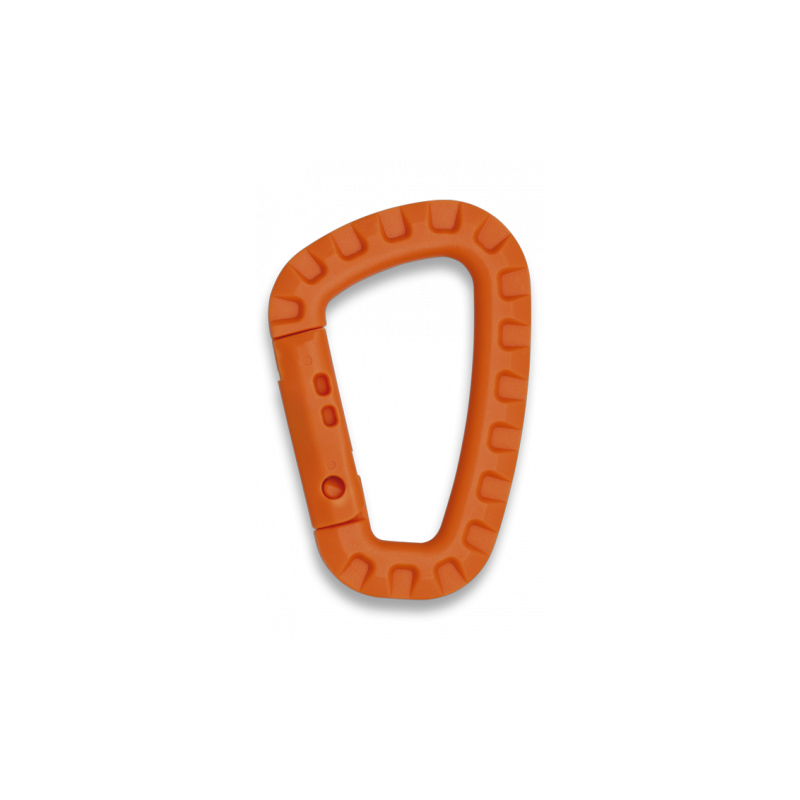 Karabiner aus orangefarbener Faser