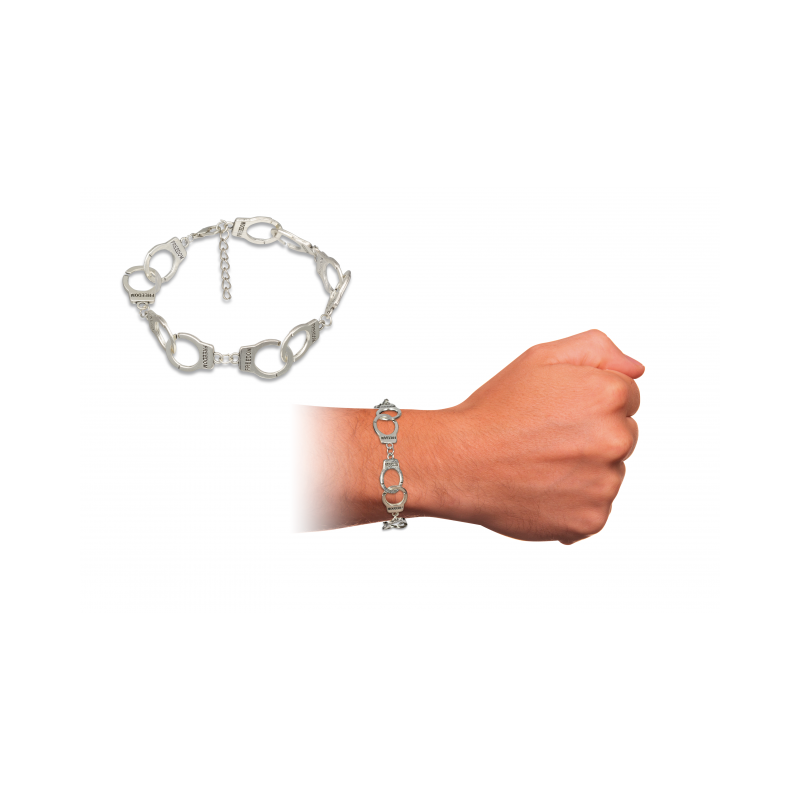 Handschellenarmband aus Zink