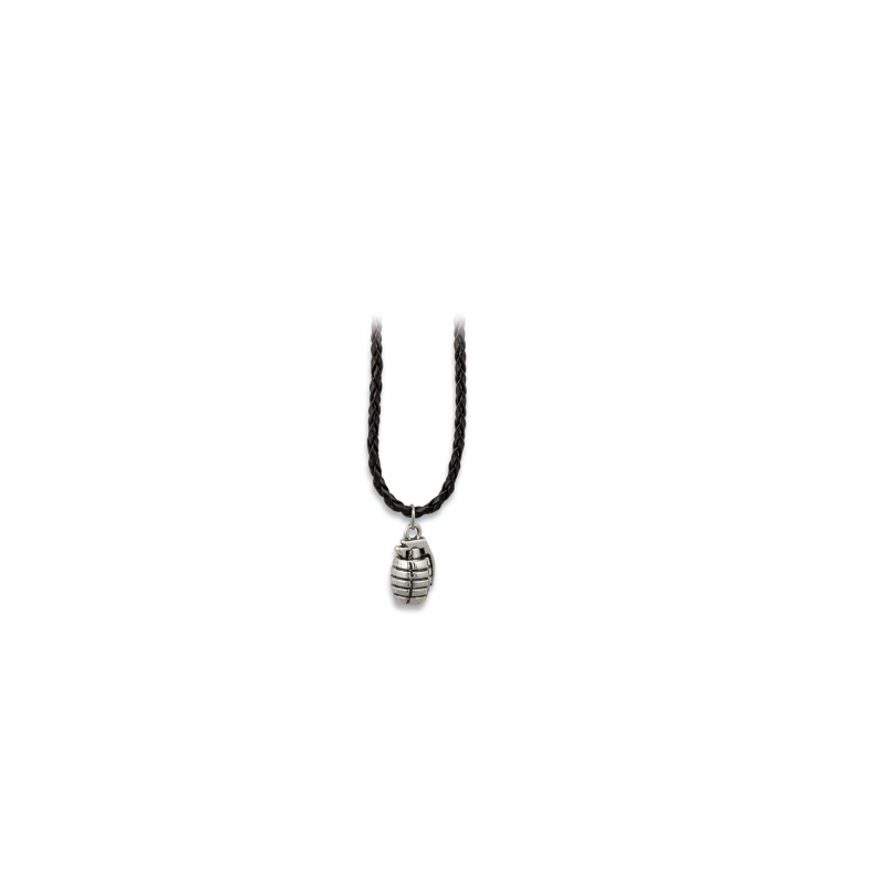 Pendentif en zinc grenade