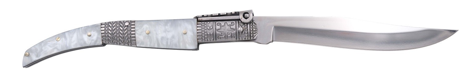 Navaja de carraca Seda Perla