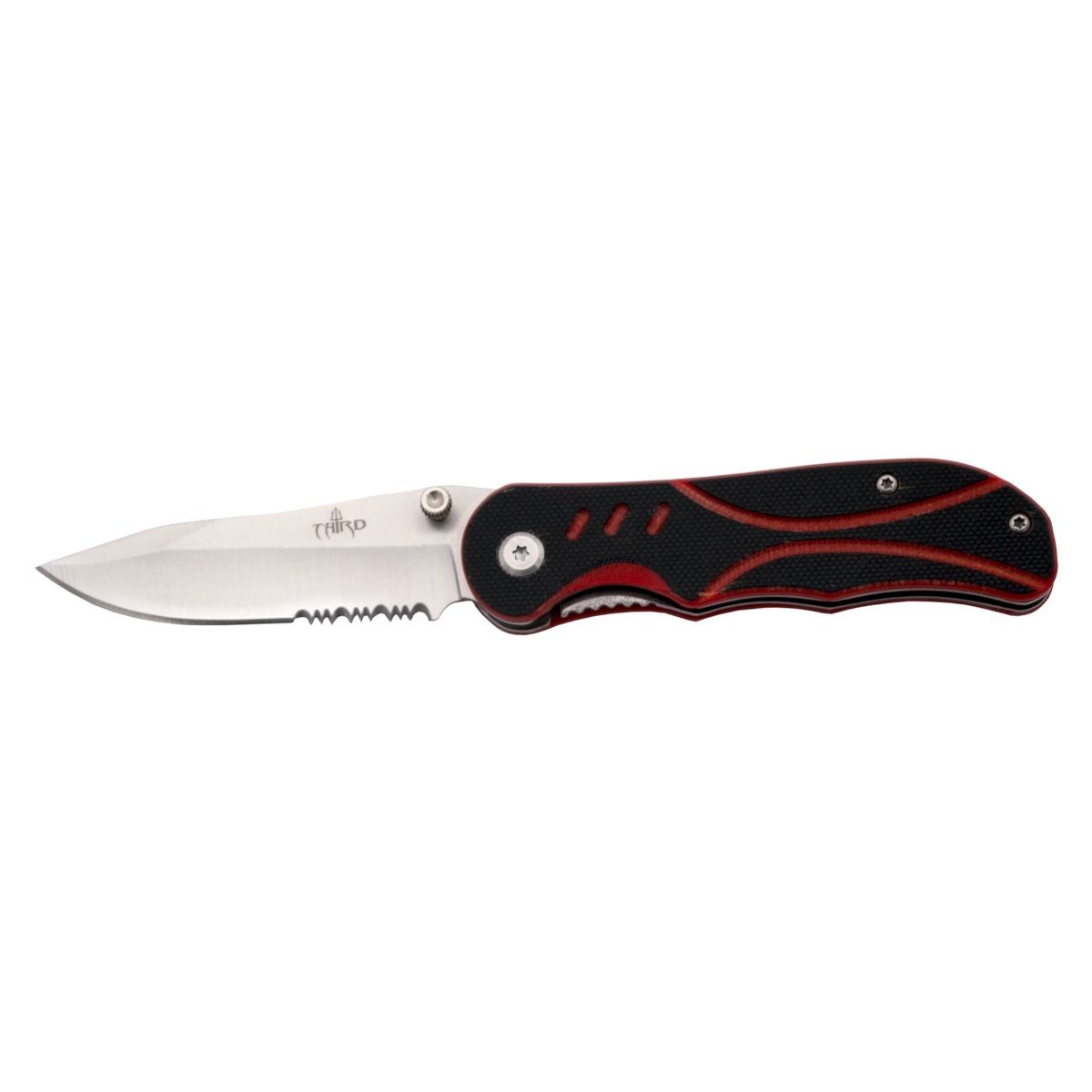 Navaja Sierra G10 Rojo/Negro
