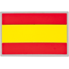 Parche España 7.5x5 cm con velcro
