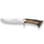 TIGRE JOKER FACA DE MONTANHA, ROSETA DE VEADO E LÂMINA DE 17 CM.