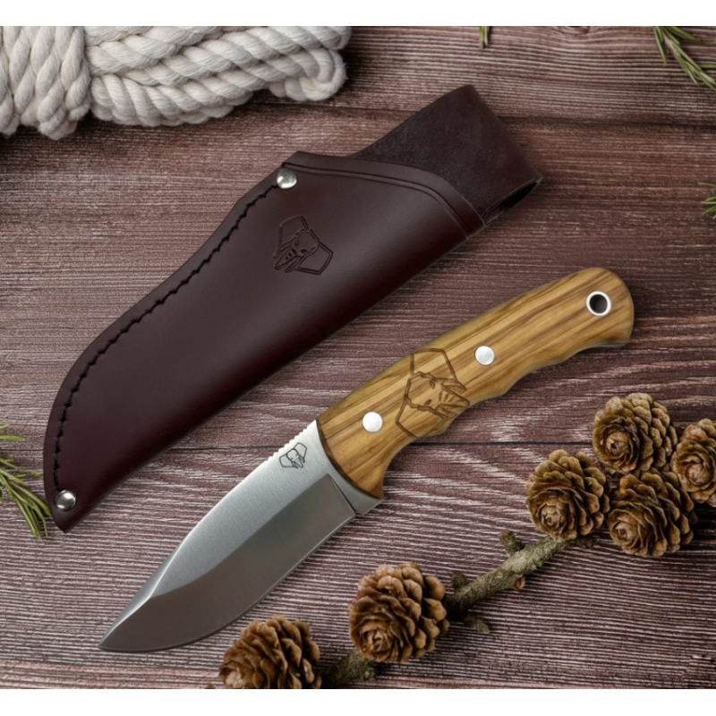 Olive-oseille Cudeman Couteau