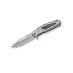 Gray Titanium Pocket Knife JKR915