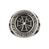 Anillo Templarios cruz. Talla: 20 &oslash