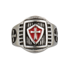 Anillo Templarios escudo Talla: 19 &oslash