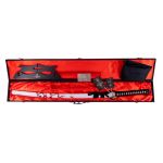 Katana Funcional KURO KAMI serie "Fuji No Homura" colección de 5 katanas hermanas, modelo SHIRO