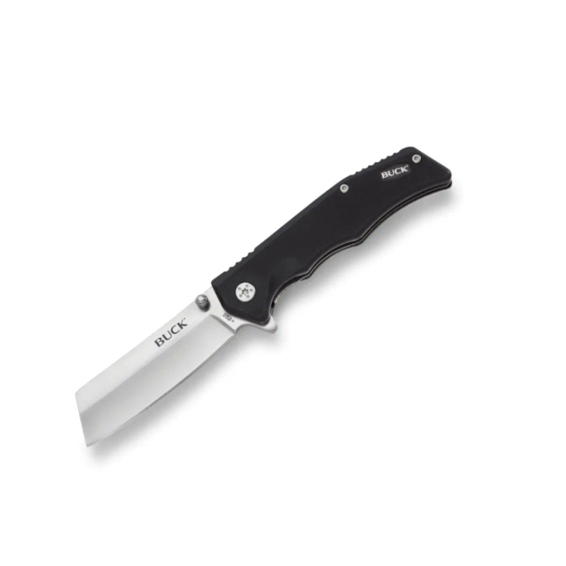 Buck 252 Baule Nero Coltello Nero