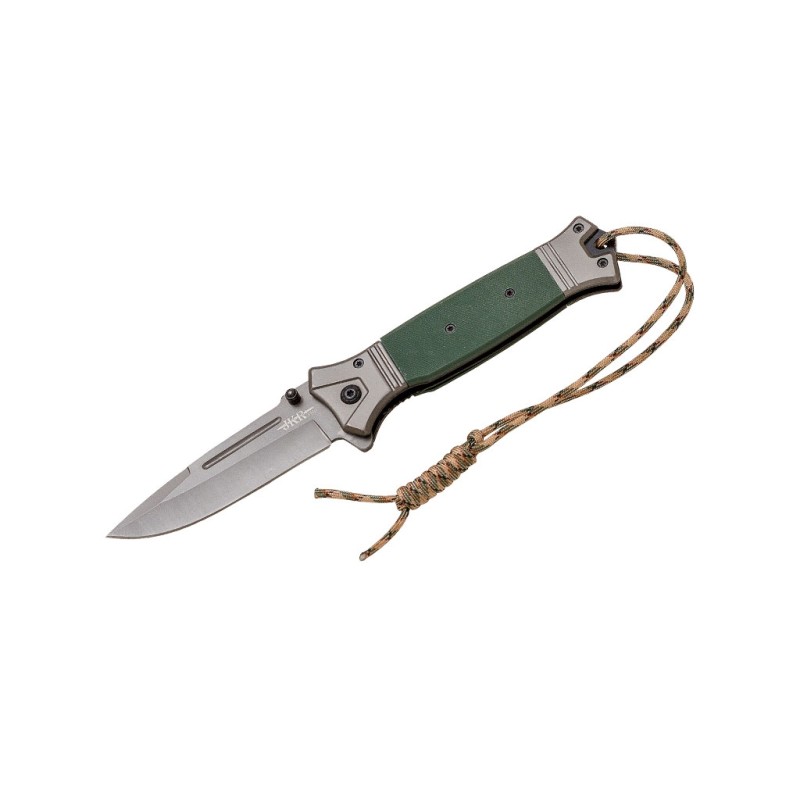 COUTEAU DE SAUVETAGE JKR PRO 10022 AVEC REVÊTEMENT EN TITANE, POIGNÉE G10
