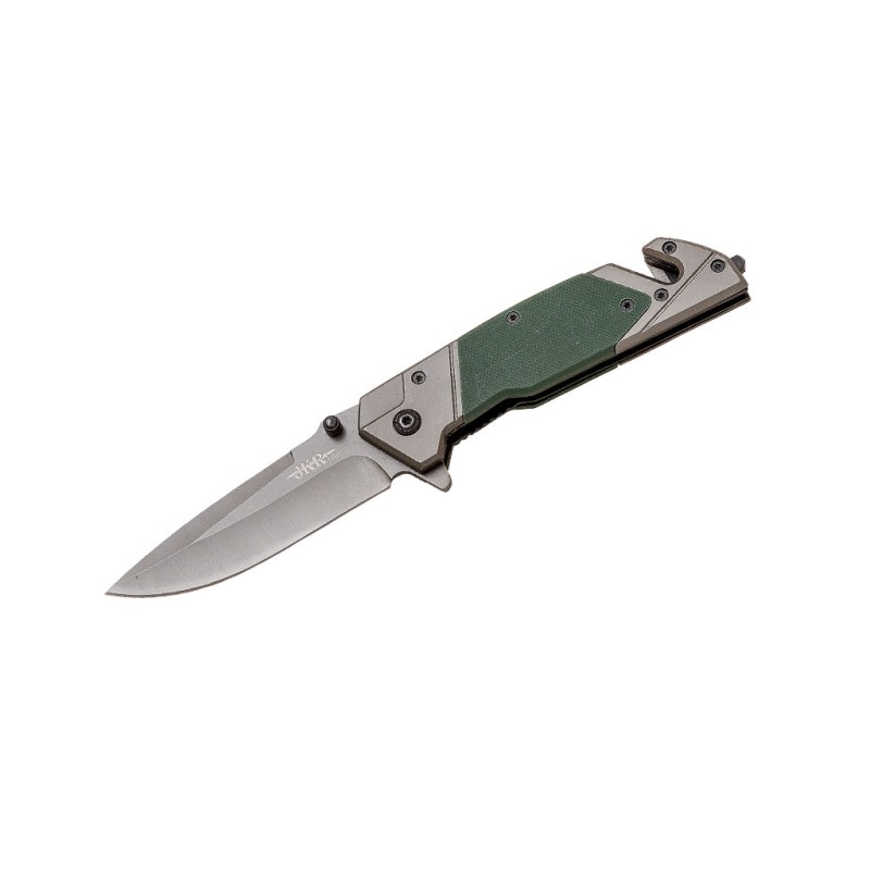 Faca de resgate JKR PRO 10021 Revestida de Titânio