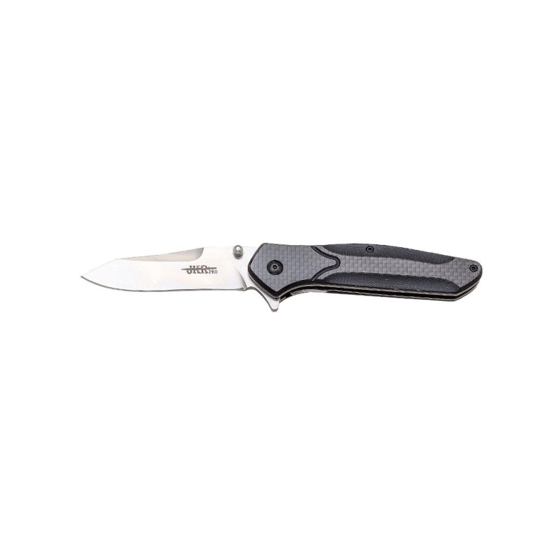 JKR PRO 10.001 Sportmesser, Griff aus Kohlefaser und G10.