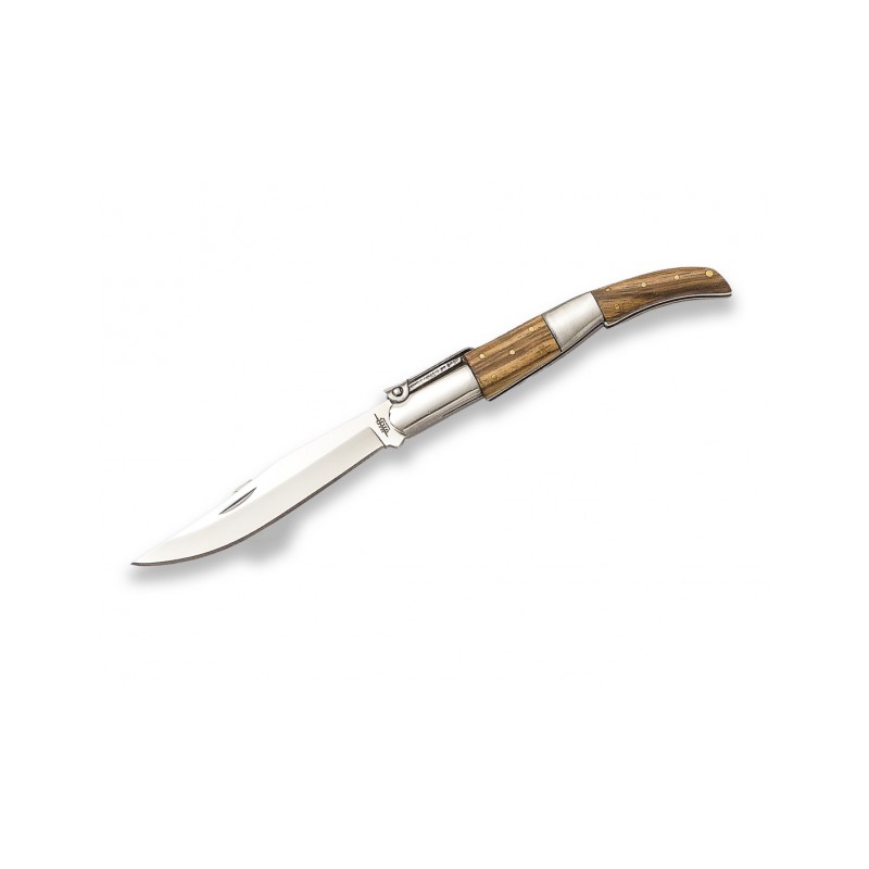Lame à manche en bois de zèbre au couteau arabe 8,3 cm