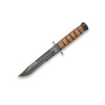 American Marine Knife Leather Impugnatura Lama 17,5 cm