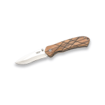 JKR Folding Knife with Zebrawood Handle and 8 cm Blade