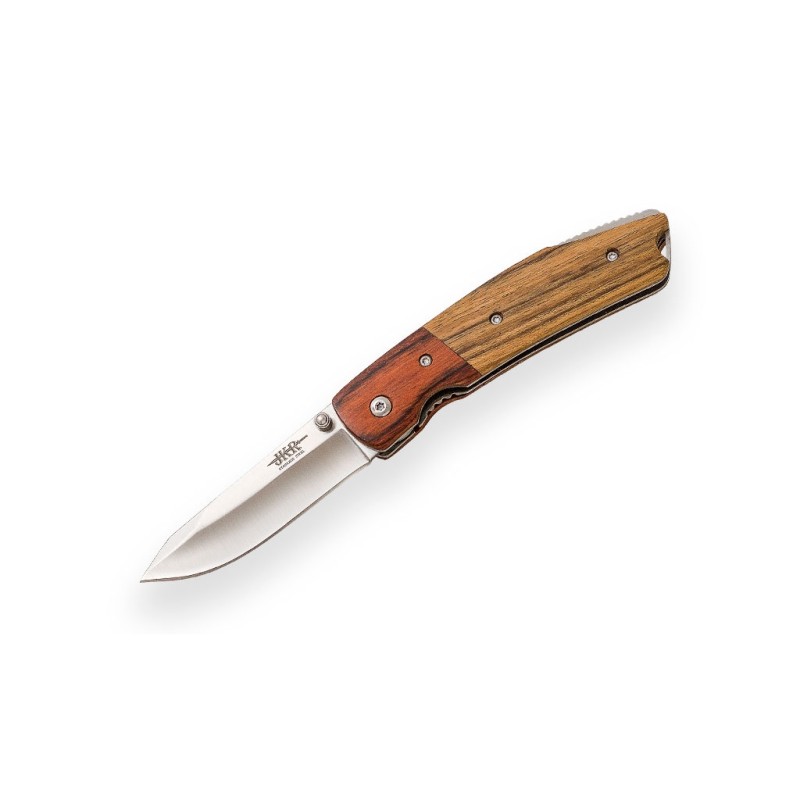 Faca JKR789 com Cabo de Madeira Combinado e Lâmina de 7,5 cm