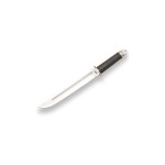 Coltello samurai JKR774 impugnatura a lama in gomma 27 cm guaina in nylon