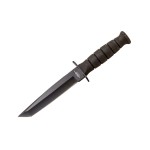 Faca de combate JKR772 com cabo e lâmina em ABS