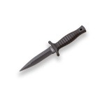 Couteau de combat JKR0744 manche ABS à lame à double tranchant