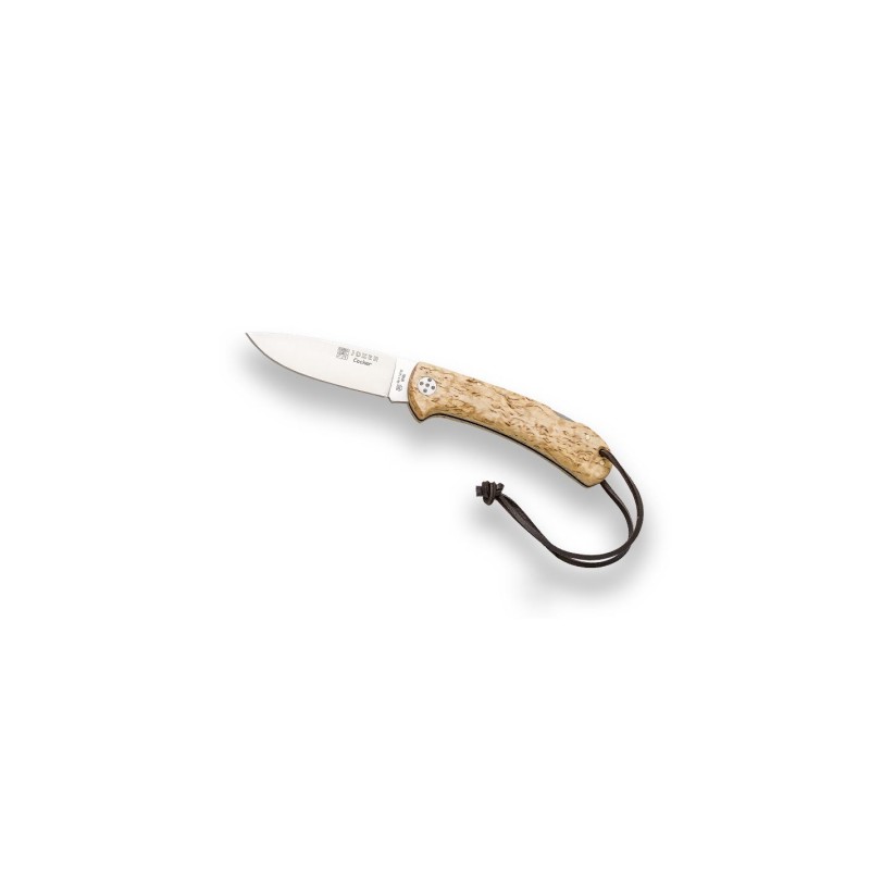 Couteau Cocker avec poignées en bouleau H/ 9 cm