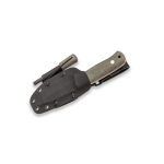 Joker Hedgehog Knife TS2 Green Canvas Handle Kydex Blade 9,5 cm mit Feuerstein