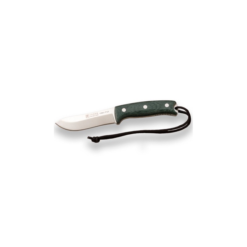 Joker Bear Knife TS1 Jute Micarta Grüner Griff