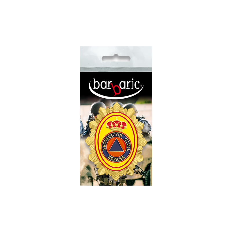 Badge d’identification de la protection civile