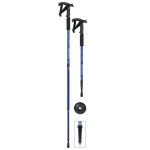 Bastone da passeggio da trekking blu