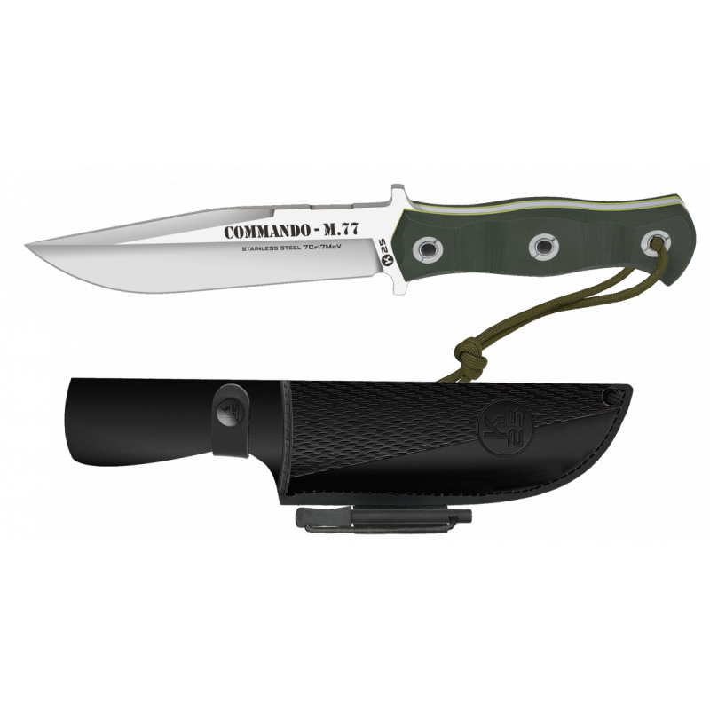 Cuchillo CNC K25 COMMANDO M77