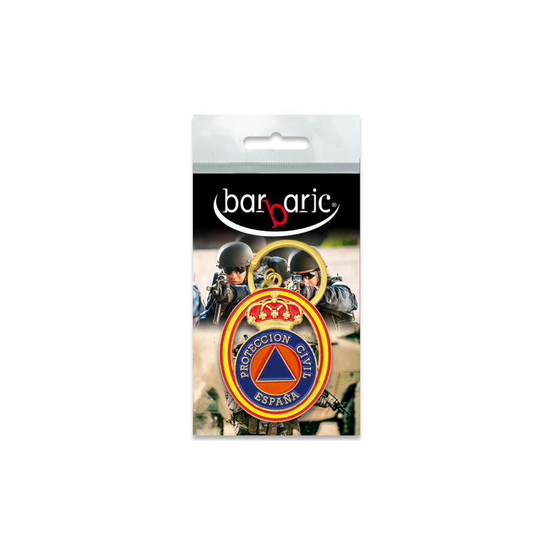Porte-clés de la Protection civile.
