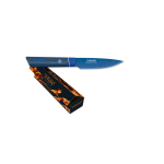 Couteau de cuisine bleu Damas PETIT
